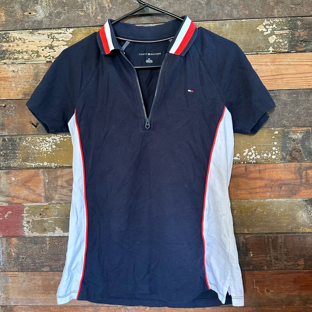 Tommy Hilfiger Zippered Polo - Women’s Size Small